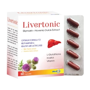 Livertonic Eurovit 5 vỉ x 10 viên - Hỗ trợ giải độc gan, bảo vệ gan