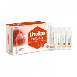 LiveSpo NAVAX 4 ống x 5ml - Xịt Mũi Giúp Giảm Nguy Cơ Viêm Đường Tai, Mũi, Họng LiveSpo NAVAX 4 ống x 5ml - Xịt Mũi Giúp Giảm Nguy Cơ Viêm Đường Tai, Mũi, Họng