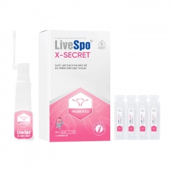 LiveSpo X-Secret bình xịt + 4 ống x 5ml