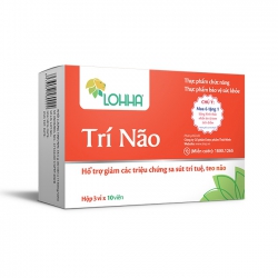 Tpbvsk Lohha Trí Não, Hộp 3 vỉ x 10 viên