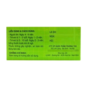 Lopassi Trường Thọ 10 vỉ x 10 viên - Hỗ trợ dưỡng tâm an thần
