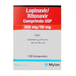 Lopinavir/Ritonavir 200mg/50mg Mylan 120 viên