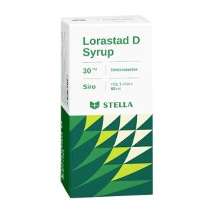 Lorastad D Syrup Stellapharm chai 60ml (Desloratadine)