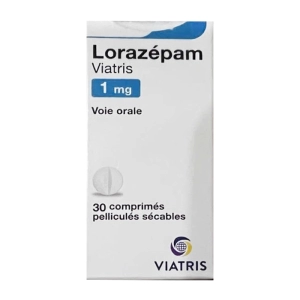 Lorazepam 1mg Viatris 3 vỉ x 10 viên (Lorazepam)