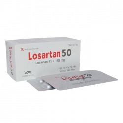 Losartan 50 Pharimexco 10 vỉ x 10 viên Losartan 50 Pharimexco 10 vỉ x 10 viên