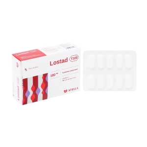 Lostad T100 Stellapharm 3 vỉ x 10 viên Lostad T100 Stellapharm 3 vỉ x 10 viên