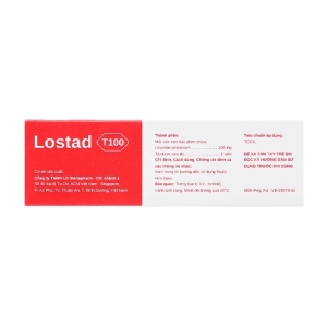 Lostad T100 Stellapharm 3 vỉ x 10 viên Lostad T100 Stellapharm 3 vỉ x 10 viên