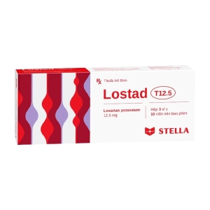 Lostad T12.5 Stellapharm 3 vỉ x 10 viên