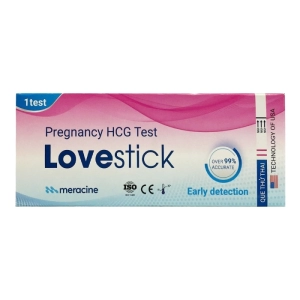Lovestick Pregnancy HCG Test 1 que - Que thử thai