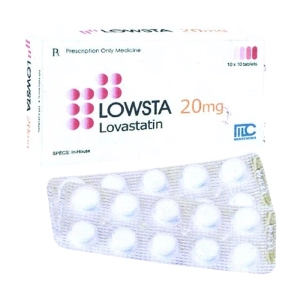Lowsta 20mg Medochemie 10 vỉ x 10 viên (Lovastatin)