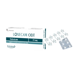 Loxecam ODT 15mg Herabiopharm 3 vỉ x 10 viên (Meloxicam)