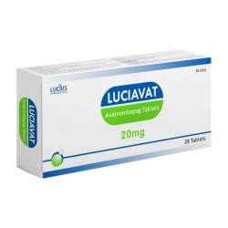 Luciavat 20mg Lucius 4 vỉ x 7 viên - Trị giảm tiểu cầu