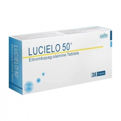 Lucielo 50mg Lucius 4 vỉ x 7 viên - Trị giảm tiểu cầu vô căn Lucielo 50mg Lucius 4 vỉ x 7 viên - Trị giảm tiểu cầu vô căn