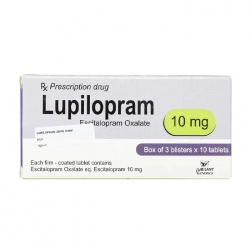 Lupilopram 10mg Jubilant 3 vỉ x 10 viên Lupilopram 10mg Jubilant 3 vỉ x 10 viên