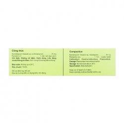 Lupilopram 20mg Jubilant 3 vỉ x 10 viên