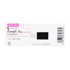 Lusefi 5mg Taisho 10 vỉ x 10 viên (Luseogliflozin)