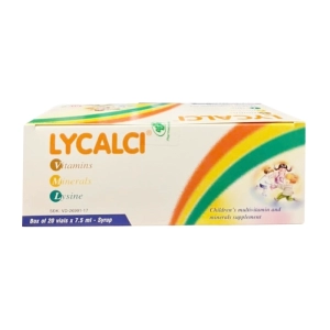 Lycalci OPV 20 ống x 7.5ml (Siro)