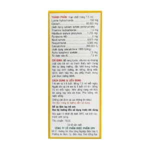 Lycalci OPV chai 60ml (Siro)