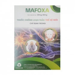 Mafoxa 20mg/40mg Medbolide 3 vỉ x 10 viên Mafoxa 20mg/40mg Medbolide 3 vỉ x 10 viên