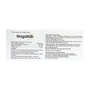 Magaltab Agimexpharm 50 vỉ x 10 viên