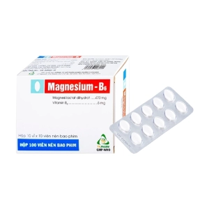 Magnesium - B6 TV.Pharm 10 vỉ x 10 viên (Magnesi + Vitamin B6)