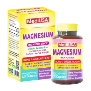 Magnesium MediUSA 60 viên - Hỗ trợ tăng sức đề kháng
