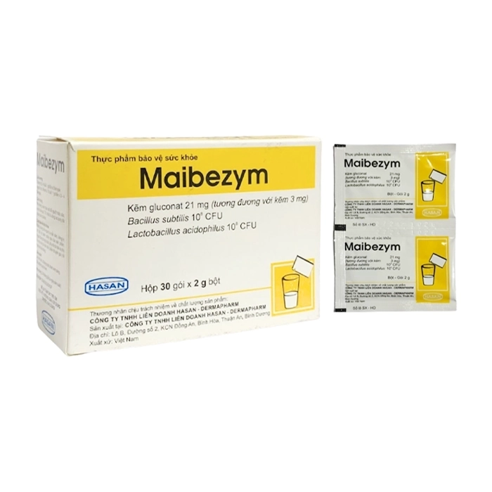 Maibezym Hasan 30 gói x 2g - Bổ sung lợi khuẩn đường ruột