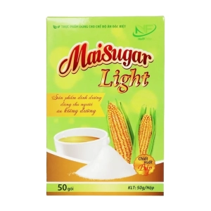 Maisugar Light Nutifine 50 gói x 1g - Đường bắp