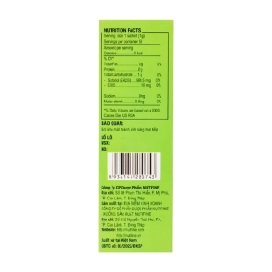 Maisugar Light Nutifine 50 gói x 1g - Đường bắp