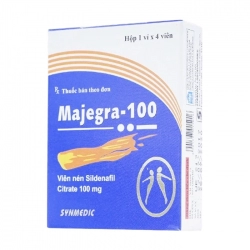 Majegra-100 Synmedic 1 vỉ x 4 viên Majegra-100 Synmedic 1 vỉ x 4 viên