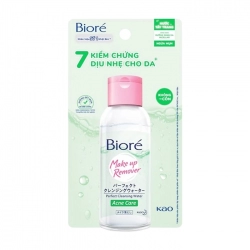 Makeup Remover Perfect Cleansing Water Acne Care Biore 90ml Makeup Remover Perfect Cleansing Water Acne Care Biore 90ml