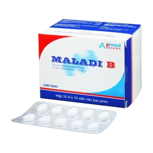 Maladi B Apimed 10 vỉ x 10 viên