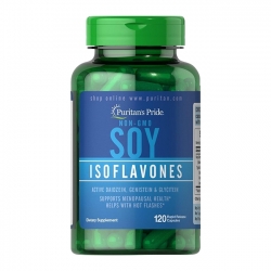 Puritan's Pride Soy Isoflavones Mầm đậu nành | Chai 120 viên Puritan's Pride Soy Isoflavones Mầm đậu nành | Chai 120 viên