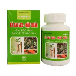 Mát gan giải độc Nanogold Kingphar, Hộp 20 ống