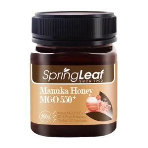 Mật ong SpringLeaf Manuka Honey MGO 550+ 250g