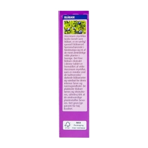 Blue Berry Plus Ojenvitamin New Nordic 2 vỉ x 20 viên - Hỗ  trợ giảm mỏi mắt, khô mắt Blue Berry Plus Ojenvitamin New Nordic 2 vỉ x 20 viên - Hỗ  trợ giảm mỏi mắt, khô mắt