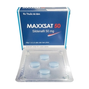Maxxsat 50 Fourrts 1 vỉ x 4 viên (Sildenafil)