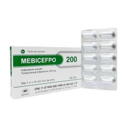 Mebicefpo 200 Mebiphar 2 vỉ x 10 viên