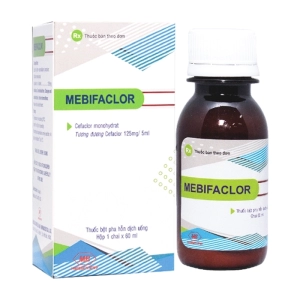 Mebifaclor 125mg/5ml Mebiphar 60ml (Cefaclor)