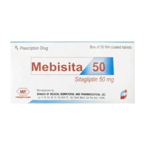 Mebisita 100 Mebiphar 3 vỉ x 10 viên