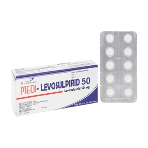 Medi-Levosulpirid 50 Medisun 3 vỉ x 10 viên (Levosulpiride)