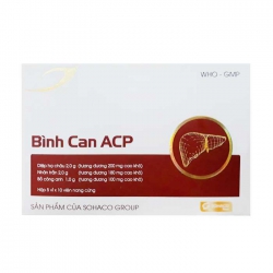 Medisun Bình can ACP, Hộp 50 viên