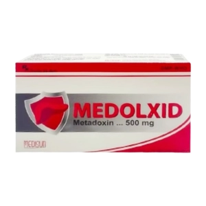 Medolxid 500mg Medisun 3 vỉ x 10 viên (Metadoxin)