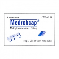Medrobcap 16mg Pharimexco 3 vỉ x 10 viên