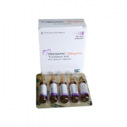 Thuốc Medsamic 250mg/5ml, Hộp 10 lọ Thuốc Medsamic 250mg/5ml, Hộp 10 lọ
