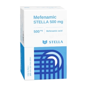 Mefenamic Stella 500mg 1 chai 100 viên (Mefenamic acid)