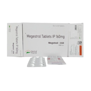 Megetrol - 160 Healing Pharma 10 vỉ x 10 viên (Megestrol Acetate)