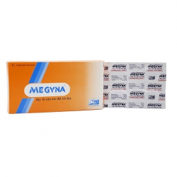 Megyna F.T Pharma 1 vỉ x 10 viên Megyna F.T Pharma 1 vỉ x 10 viên