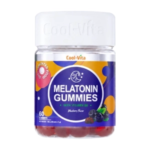 Melatonin Gummies Cool-Vita chai 60 viên x 3g - Kẹo dẻo Melatonin