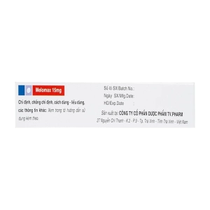 Melomax 15mg TV.Pharm 3 vỉ x 10 viên (Meloxicam)